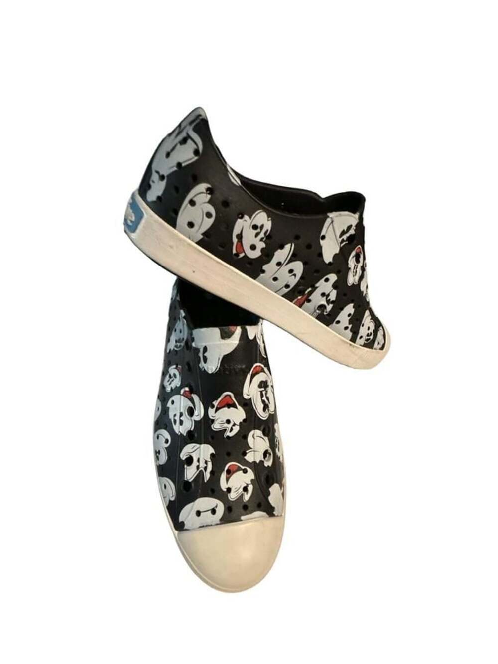 NATIVE Disney Parks Mickey Mouse Black Slip On Shoes Slides Unisex M5/W7
